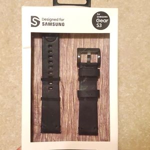 Strap Studio NWT Samsung Gear S3 Watch Leather Strap Mens